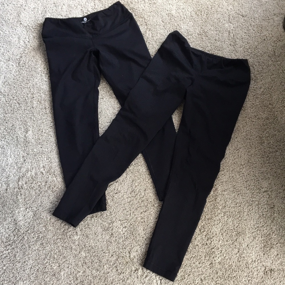 Two 90 Degree by Reflex Fleece Lined Leggings